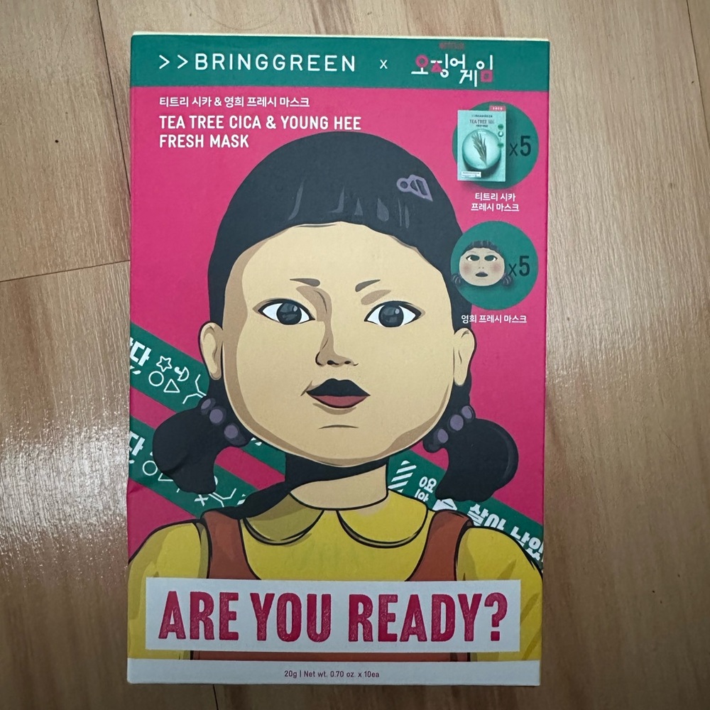 “Squid Game” face masks
